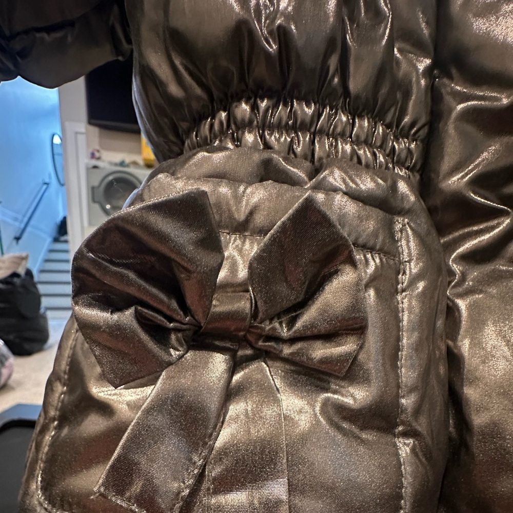 Rothschild Metallic Brown Kids Puffer Jacket - Picture 2 of 14